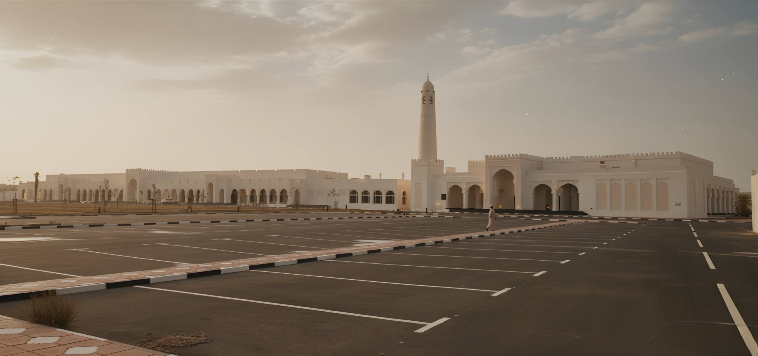 MAJLIS, MOSQUE, EID PRAYER AND PARKING AREA